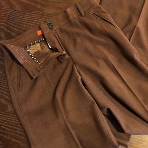 Cartonnier Pants- dark orange/brown